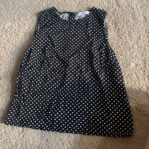 Polka dot tank top